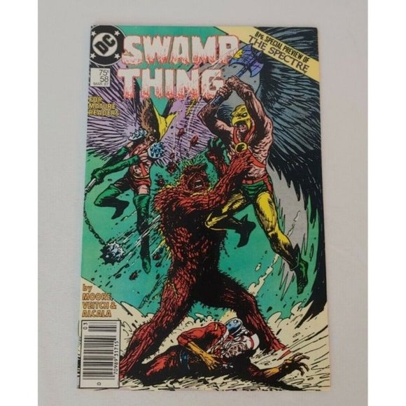 DC Comics The Saga Of The Swamp Thing VTG Copper Age Lot Issues 57-59 Alan Moore - Picture 5 of 9